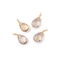 Honey & Whiskey Quartz Beads