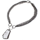 Sparkling Black Gold Drusy Necklace - Beadsofcambay.com