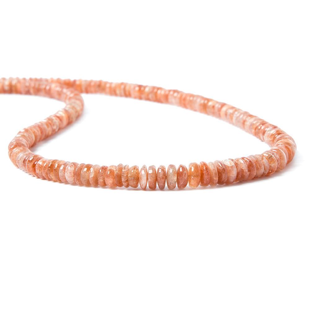 Sunstone Beads Plain Heshi - Beadsofcambay.com