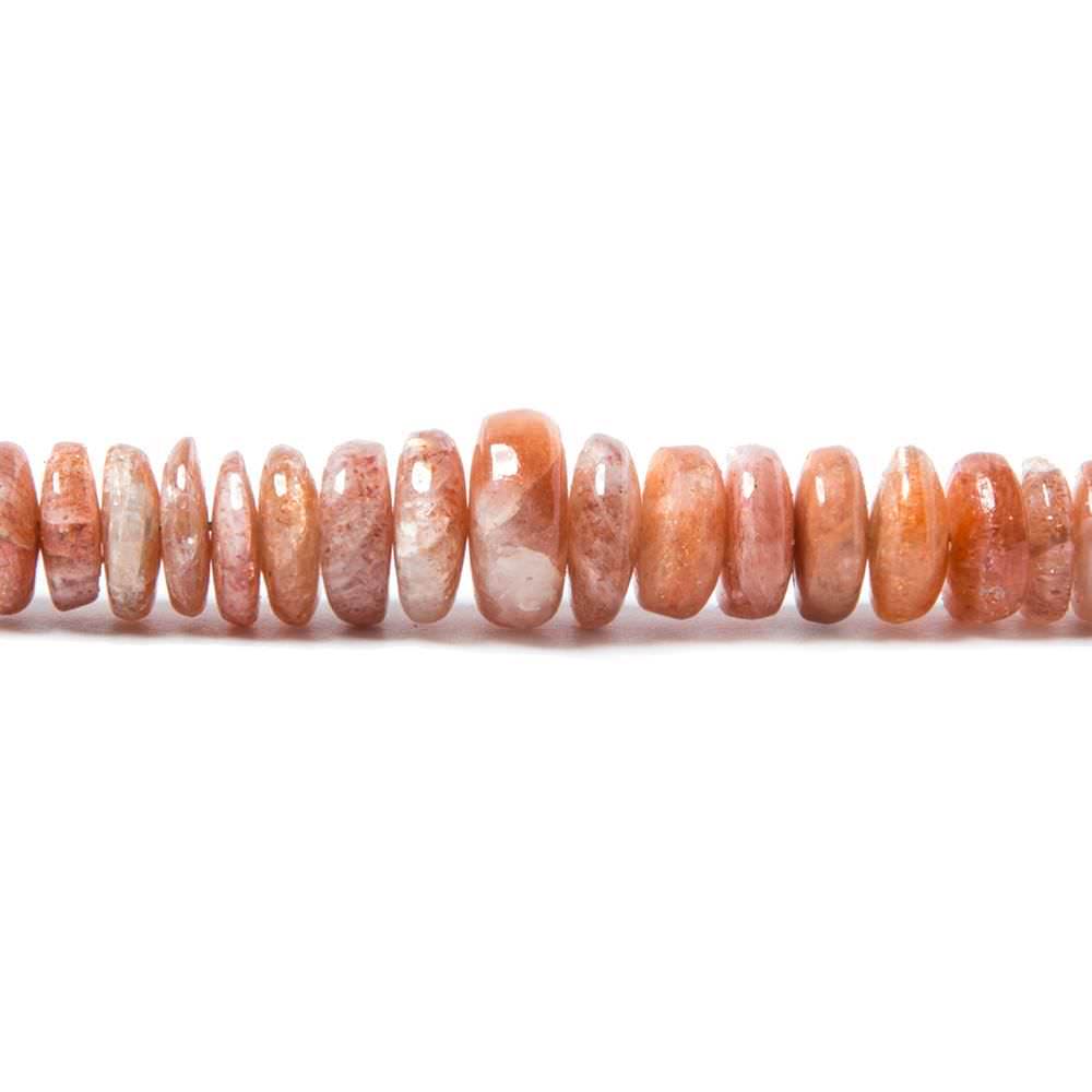 Sunstone Beads Plain Heshi - Beadsofcambay.com