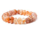 Sunstone Plain Rondelle Beads - Beadsofcambay.com