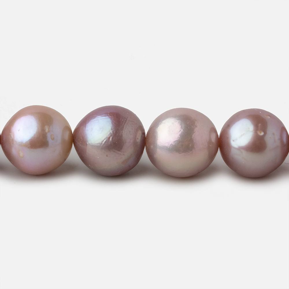 Tri Color Baroque Freshwater Pearls 16 inch 37 pearls 10mm - 11mm A - Beadsofcambay.com